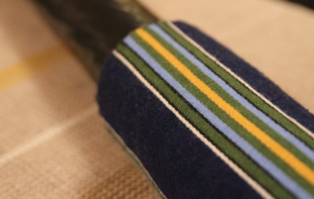 Valmis kangas rullalla.