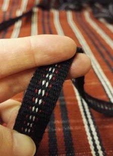 kansallispuku, rautjärven kansallispuku, hamekangas, pirtanauha