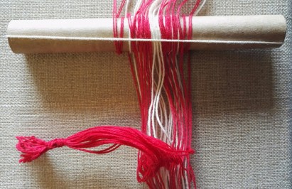 Nauhaloimi luotu kudontakuntoon.