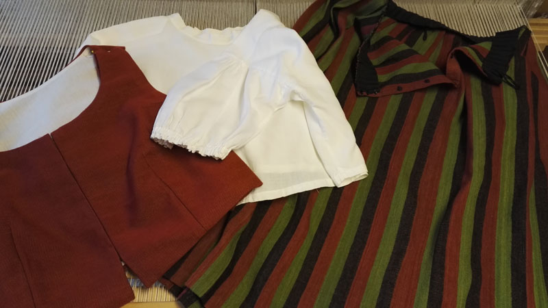 viipurin vanha kansallispuku, kunnostaminen, korjaaminen