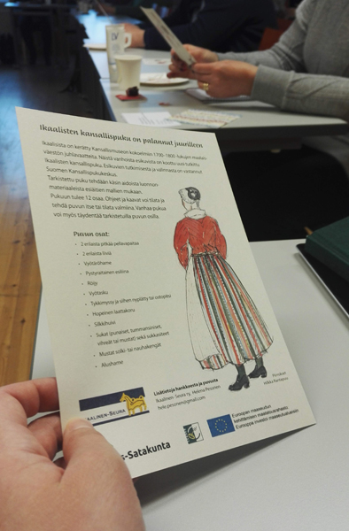 ikaalisten kansallispuku ikaalisten komearaitainen ikaalinen